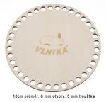 Dno preglejkové kruh 10cm/8mm
