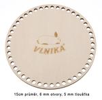 Dno preglejkové kruh 15cm/6mm