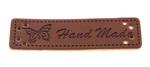 Nášivka HAND MADE motýľ 50x15mm