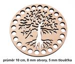 Dno - veko preglejkové strom 10cm/8mm