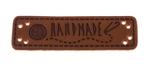 Nášivka HAND MADE gombík  50x15mm