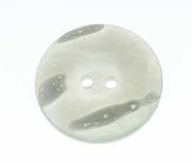 Gombík 25mm perleťový plastový