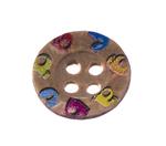 Gombík 12,5 mm kokos
