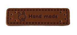 Nášivka HAND MADE králik 50x15mm