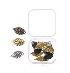 Prívesok list 19x10 mm/15ks  MIX