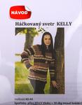 Návod na háčkovaný sveter KELLY