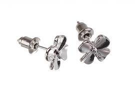 Náušnice štvorlístok 10x14mm