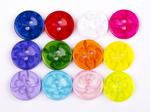 Gombík 13 mm plastový MIX