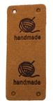 Nášivka HAND MADE klbko 50x20mm