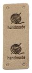 Nášivka HAND MADE klbko 50x20mm