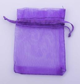 Vrecko organza fialové 85x65 mm