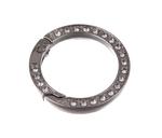 Karabína kruhová s kamienkami 34mm