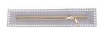 Zips na kabelky kovový 27 x 5,7 cm