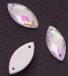 Našívací kameň 7x15 mm dúhový