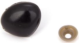 Noštek 29x24 mm čierny